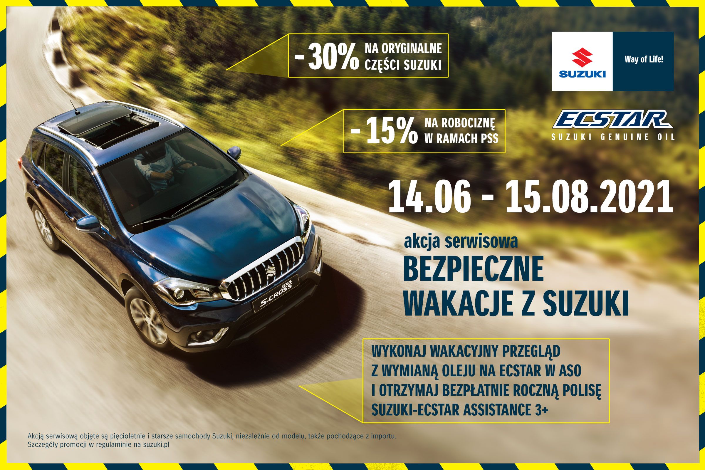 Rusza akcja serwisowa "Bezpieczne wakacje z Suzuki